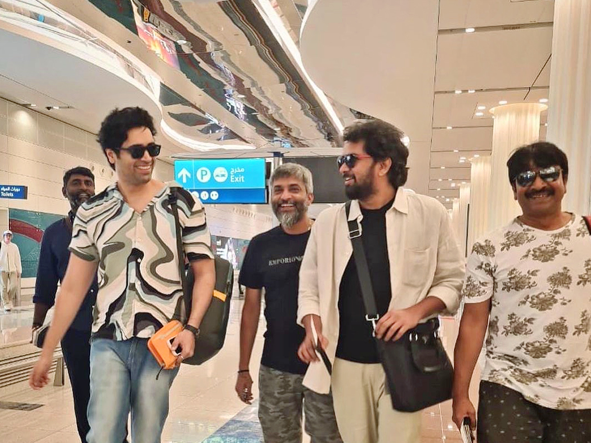 Adivi Seshs Enjoying with industry friends and colleagues in Dubai Photos - Sakshi4