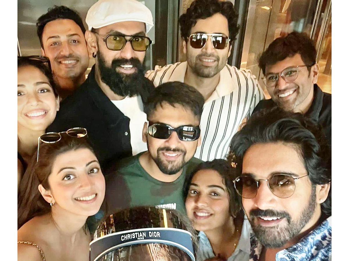 Adivi Seshs Enjoying with industry friends and colleagues in Dubai Photos - Sakshi7