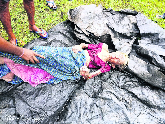 వెంకటమ్మ మృతదేహం
1