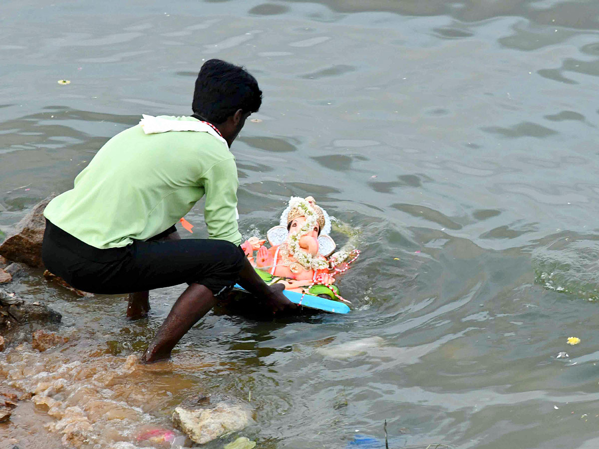  fifth Day Ganesh Nimajjanam Photos - Sakshi13