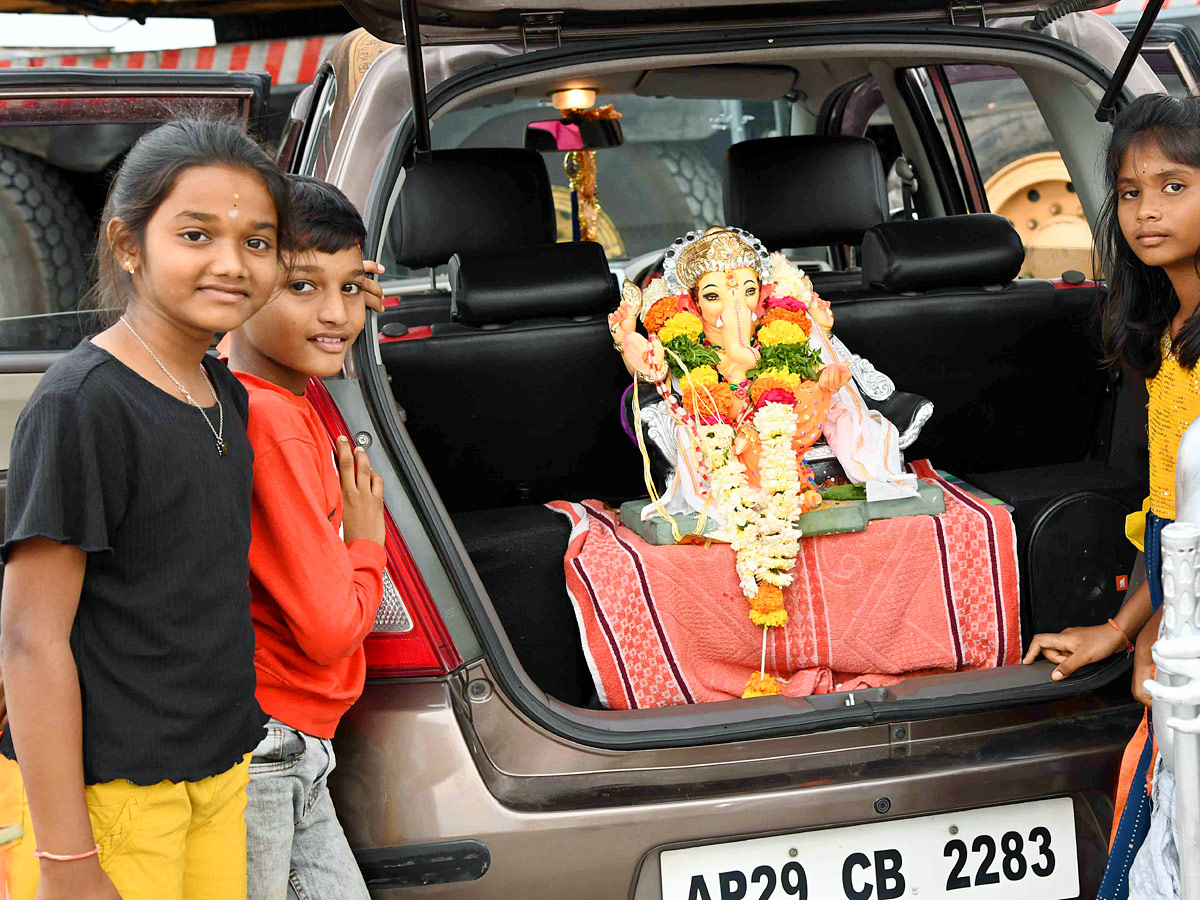 fifth Day Ganesh Nimajjanam Photos - Sakshi16