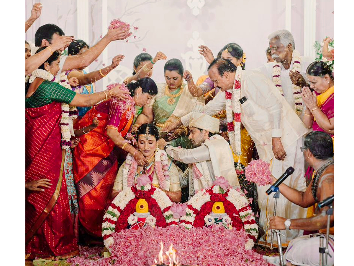 Actor Thrigun Wedding PHotos - Sakshi5