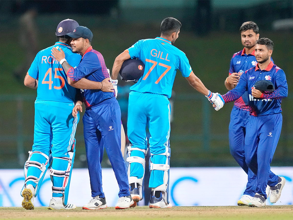 Asia Cup cricket match between India and Nepal in Pallekele - Sakshi1