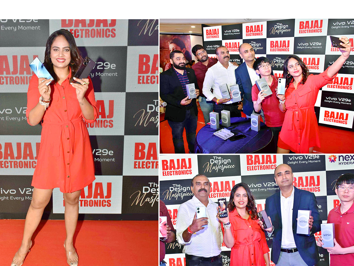 Actress Nandita Swetha Launchs New Mobile Smart Phone from VIVO Bajaj Electronics Photos - Sakshi1
