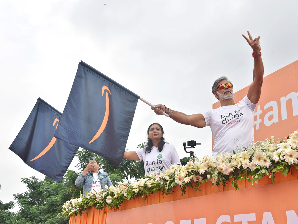Amazon Run for Change Event at Necklace road Hyderabad Photos - Sakshi2