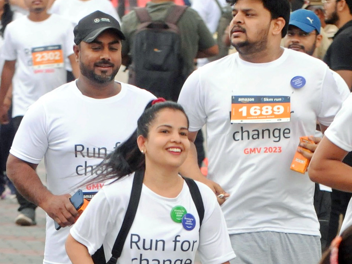 Amazon Run for Change Event at Necklace road Hyderabad Photos - Sakshi22