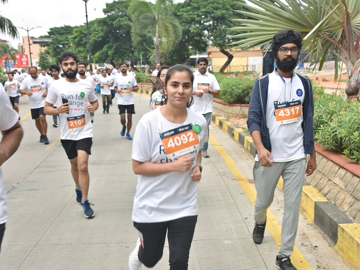 Amazon Run for Change Event at Necklace road Hyderabad Photos - Sakshi10