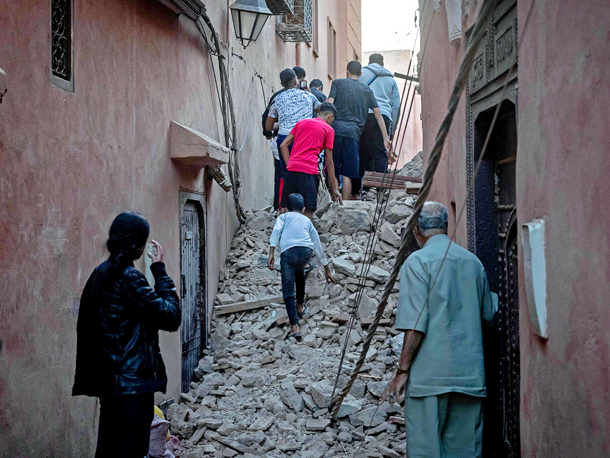 powerful earthquake hits Morocco near Marrakesh PHotos - Sakshi11