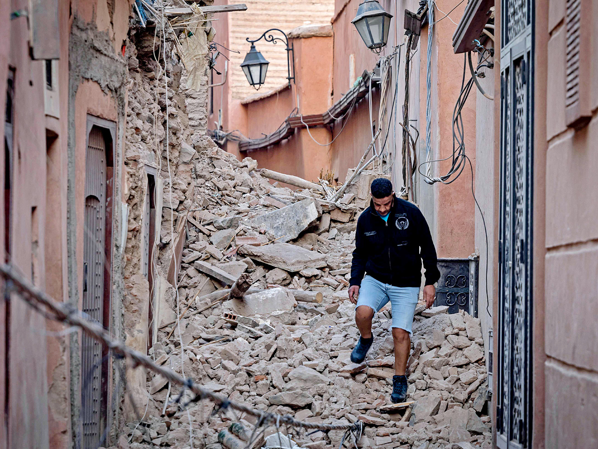 powerful earthquake hits Morocco near Marrakesh PHotos - Sakshi9