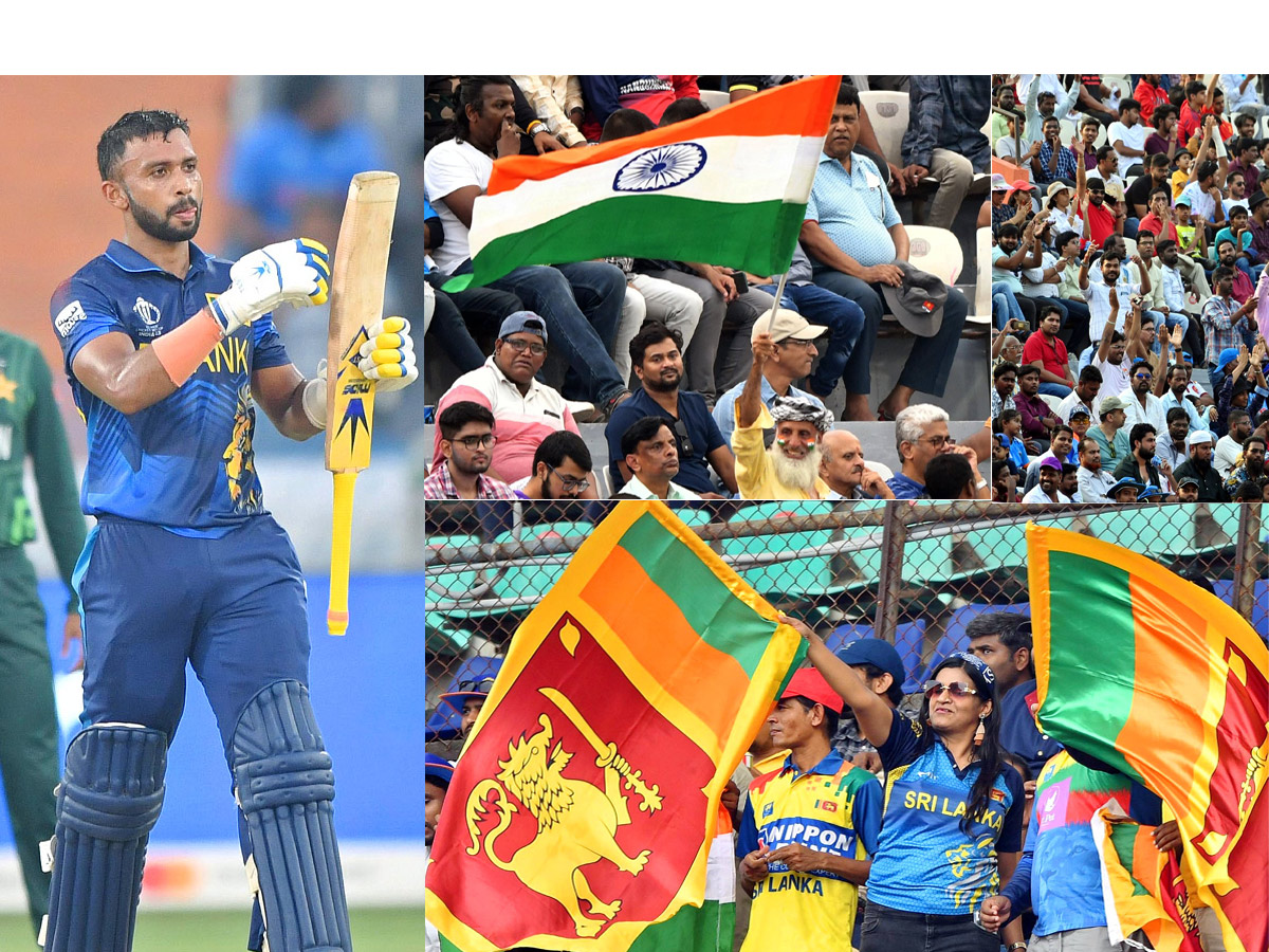 Pak Vs SL icc world cup cricket match in uppal stadium photos - Sakshi1
