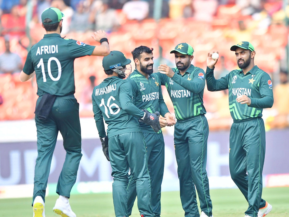 Pak Vs SL icc world cup cricket match in uppal stadium photos - Sakshi20