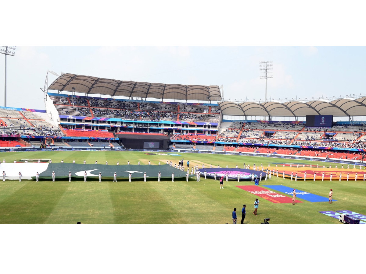 Pak Vs SL icc world cup cricket match in uppal stadium photos - Sakshi8