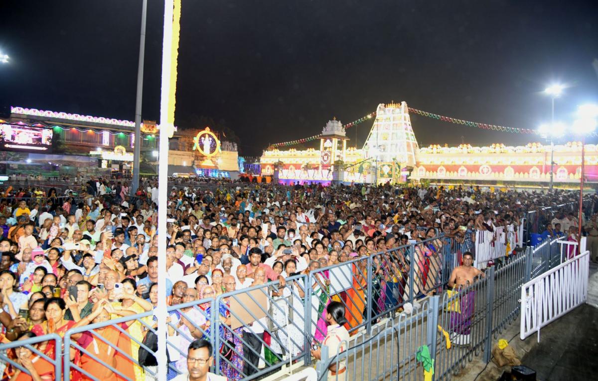 Tirumala Srivari Navaratri Brahmotsavam 2023 Hamsa Vahana Seva Photos - Sakshi9