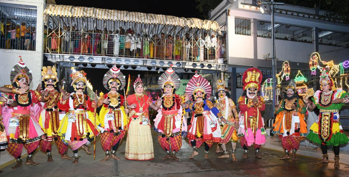 Tirumala Srivari Navaratri Brahmotsavam 2023 Hamsa Vahana Seva Photos - Sakshi12