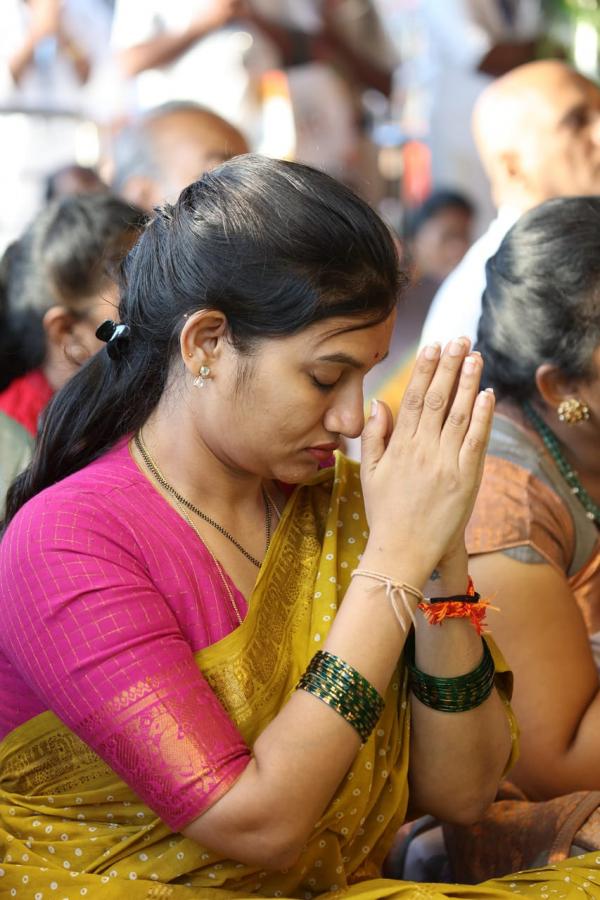 Tirumala Brahmotsavam 2023 Ends With Chakra Snanam Photos - Sakshi48
