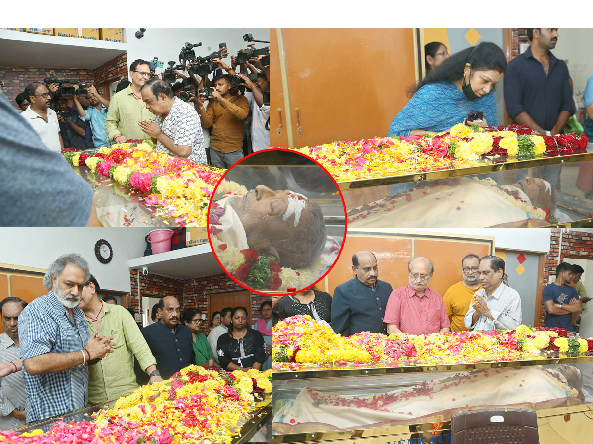 Cinema Industry mourns the demise of Telugu actor Chandra Mohan Photos - Sakshi1