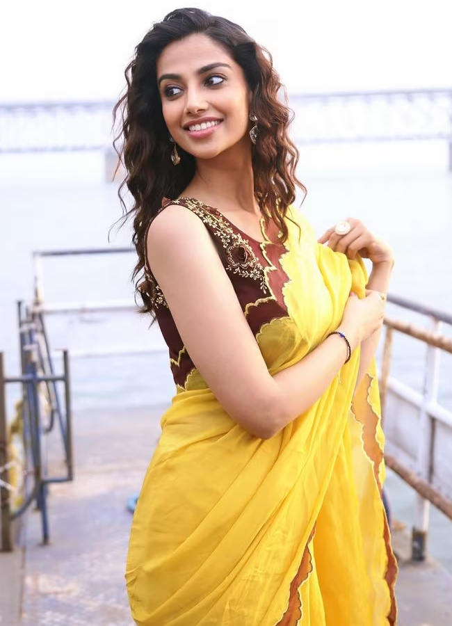 Meenakshi Chaudhary Look Gorgeous In Red Dress - Sakshi9