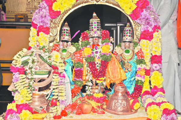 ప్రత్యేక అలంకరణలో స్వామి, అమ్మవార్ల
ఉత్సవ విగ్రహాలు 1