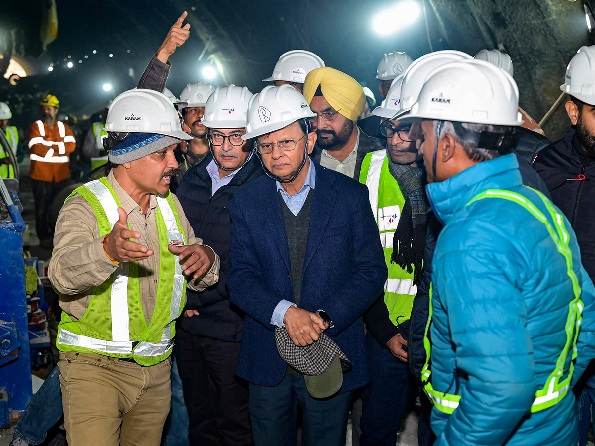 41 workers trapped inside the under-construction Silkyara Tunnel - Sakshi24
