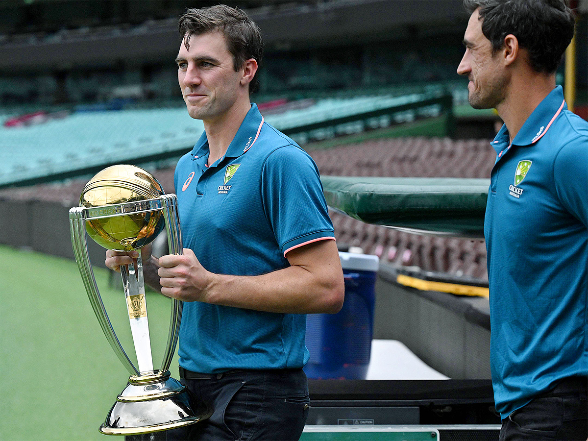 ICC Mens Cricket World Cup 2023 Trophy Pics - Sakshi12