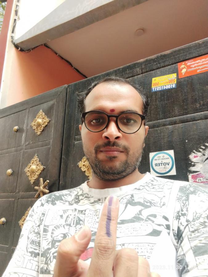 Telangana Assembly Elections 2023: Sakshi Selfie Mania Photos - Sakshi30