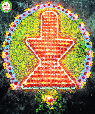 పంచారామ క్షేత్రంలో జ్యోతిర్లింగార్చన1