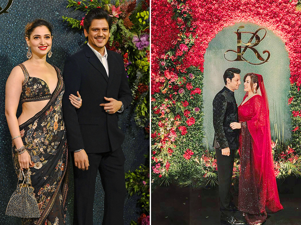 wedding reception ceremony of actors Randeep Hooda and Lin Laishram  - Sakshi1