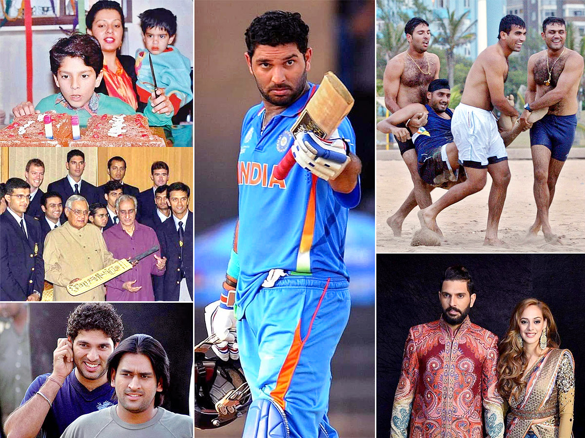 yuvraj singh rare photos - Sakshi1