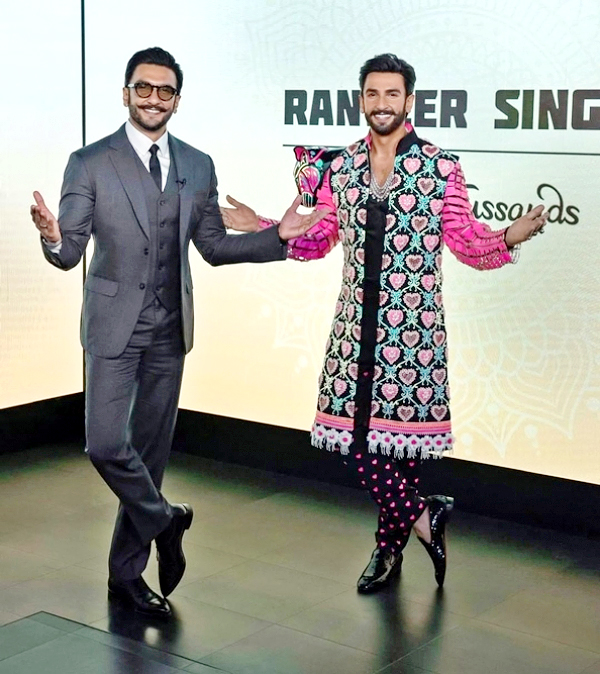 Ranveer Singh Dual Wax Figures at Madame Tussauds in London Photos - Sakshi6