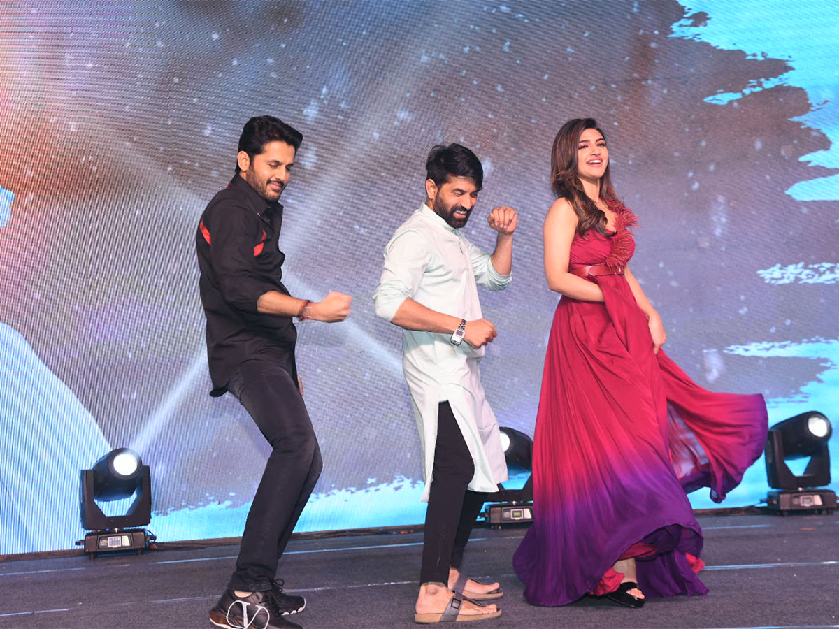 Nithiin Extra Ordinary Man Pre Release Event - Sakshi20