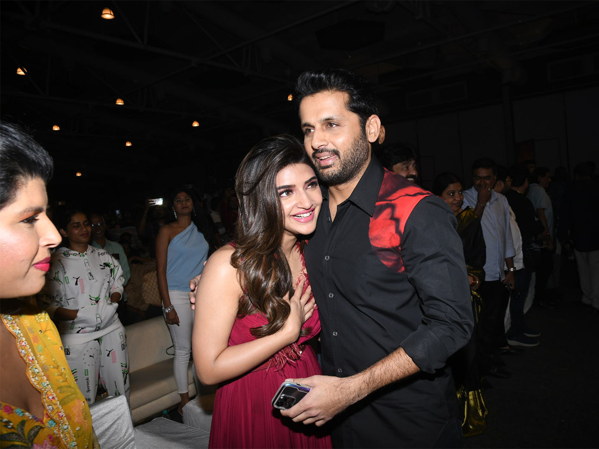 Nithiin Extra Ordinary Man Pre Release Event - Sakshi33