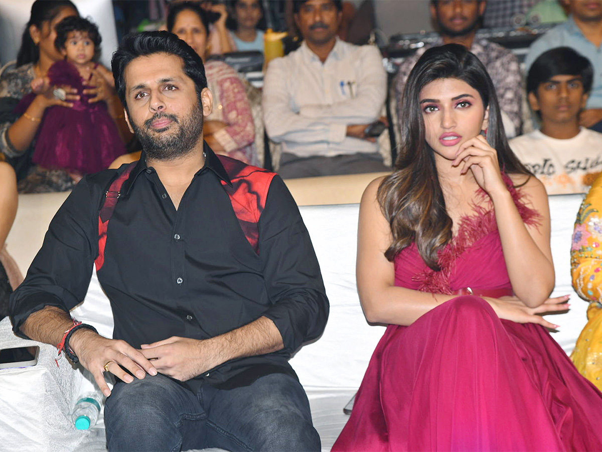 Nithiin Extra Ordinary Man Pre Release Event - Sakshi5