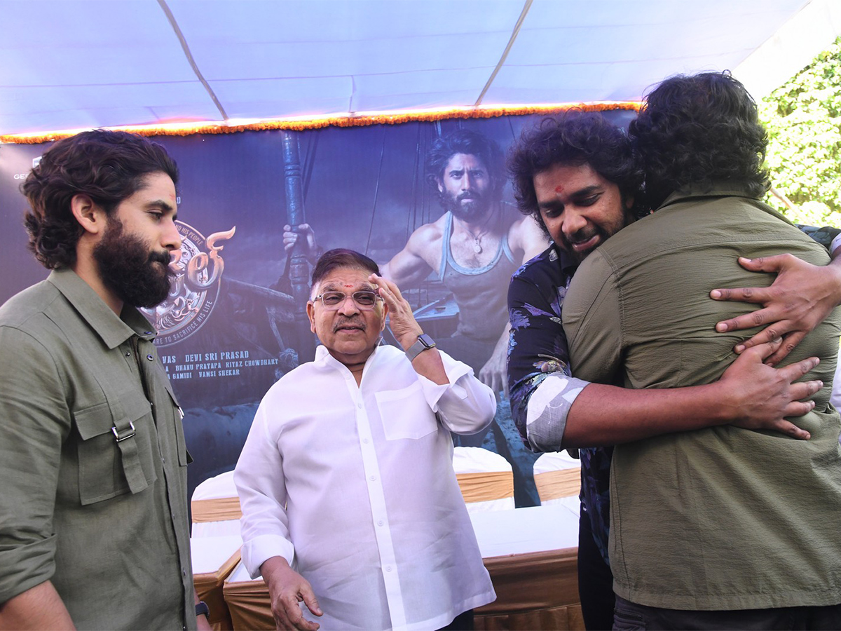 Naga Chaitanya At THANDEL Movie Launch Photos - Sakshi13