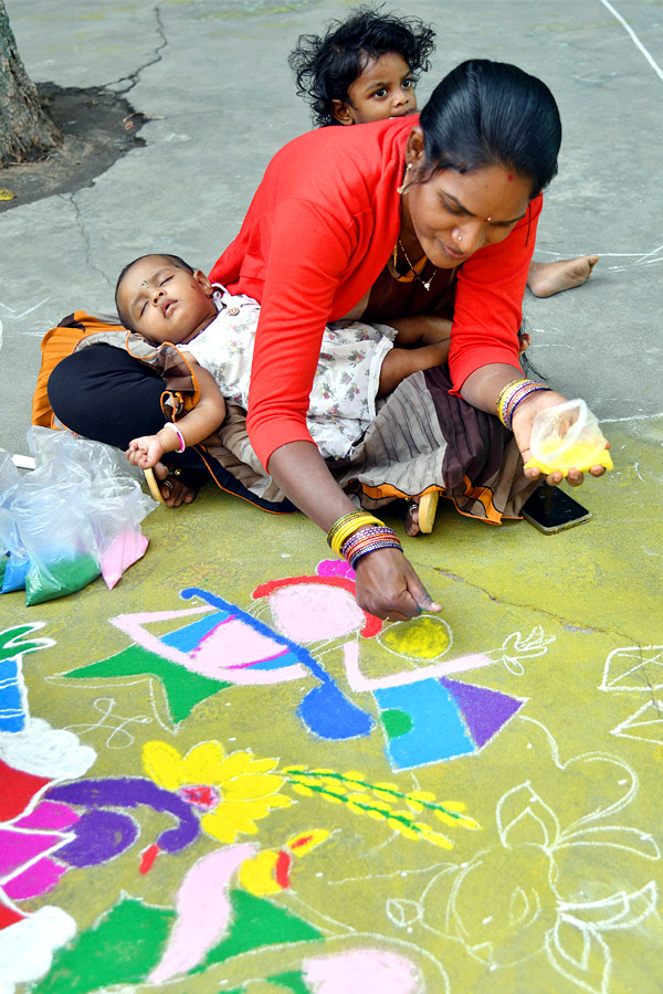 Sakshi Sankranti MUGGULU Competitions Photos - Sakshi52