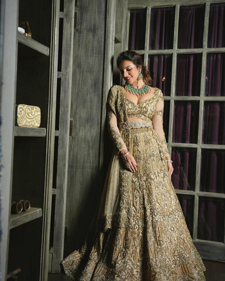Shama Sikander Stuns In Green Glam Photos - Sakshi9