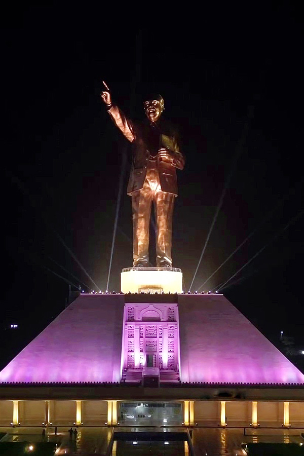 Arrangements for unveiling Ambedkar statue in Vijayawada Photos - Sakshi8