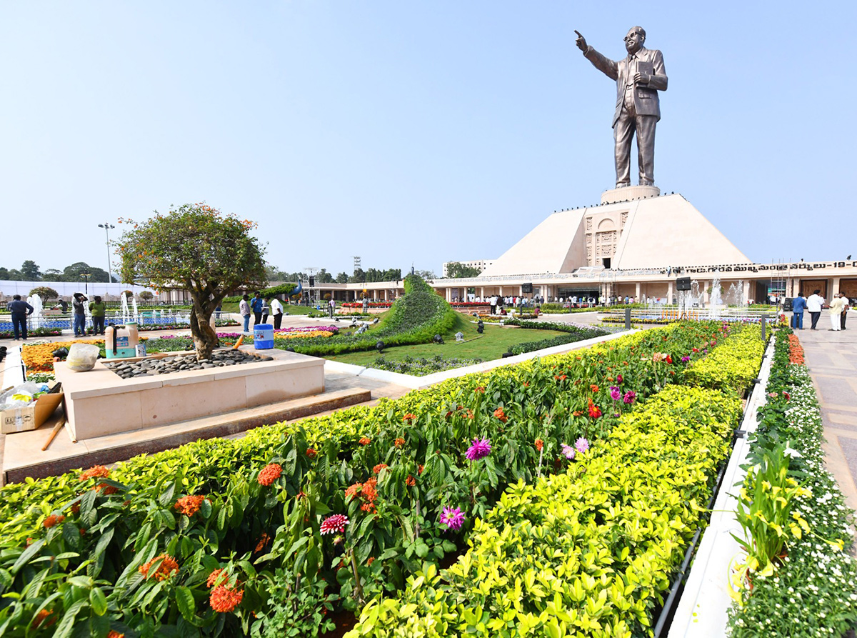 Vijayawada BR Ambedkar Statue Special Photos - Sakshi47