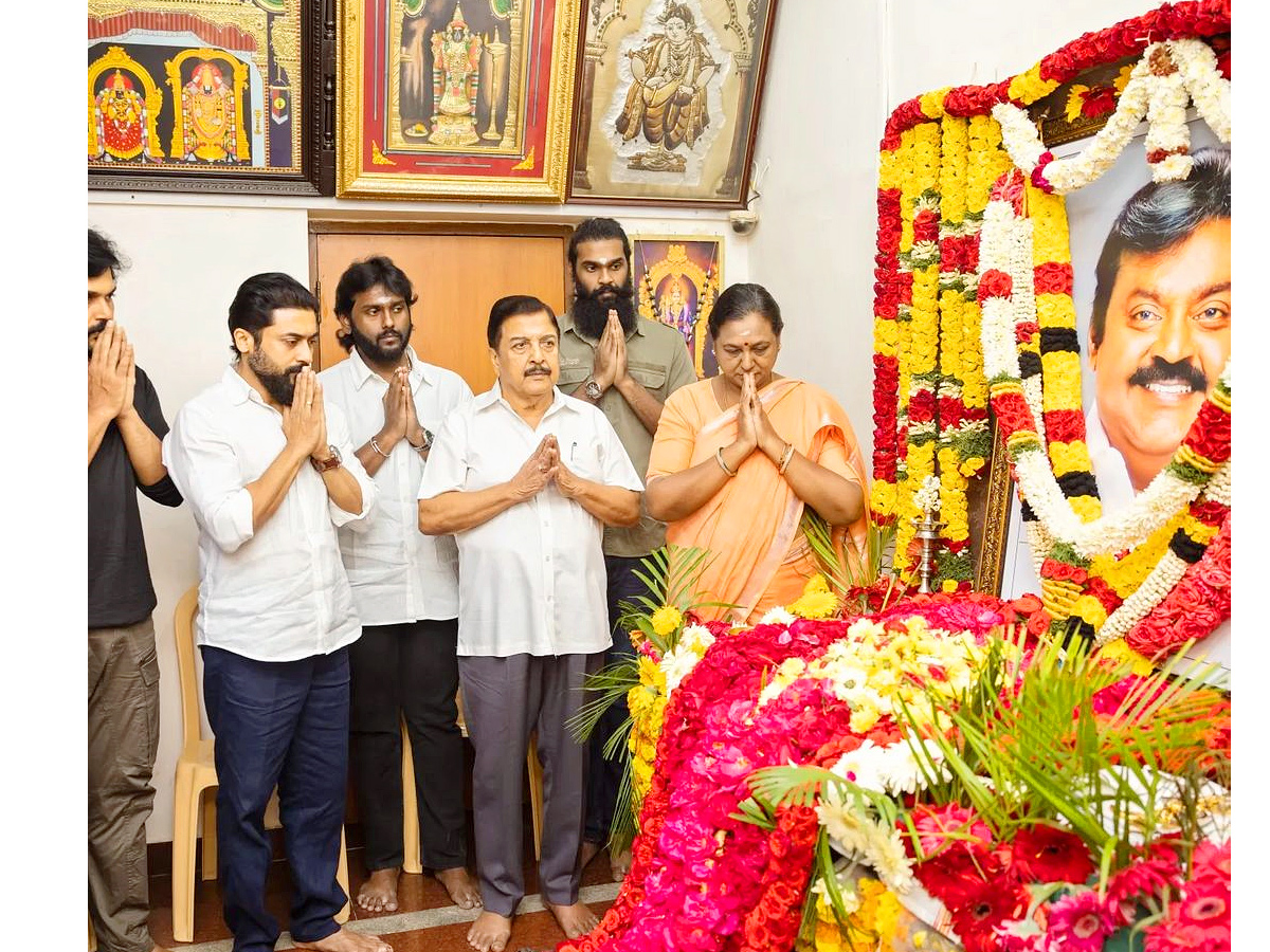 Actor Surya Pays Tribute To Captain Vijayakanth Photos - Sakshi2