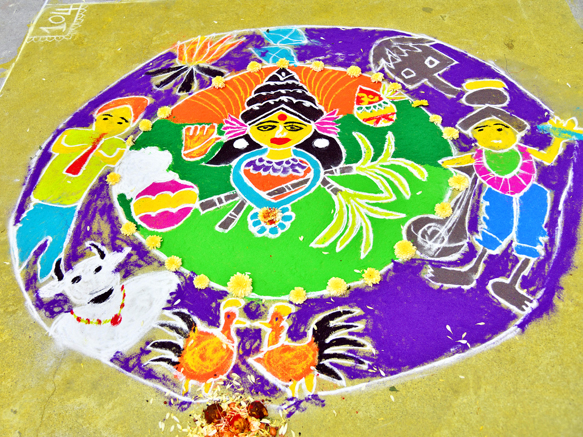 Sakshi Sankranti MUGGULU Competitions Photos - Sakshi2