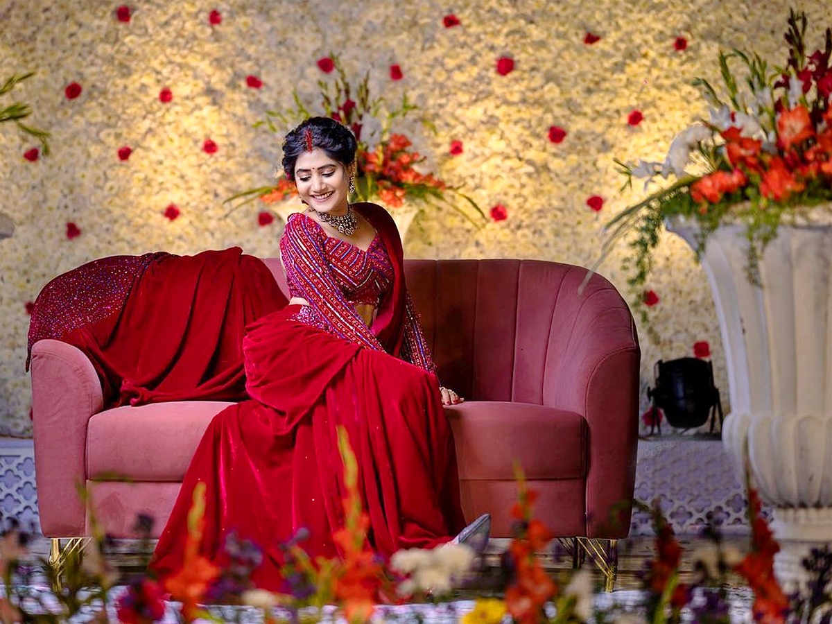 Bigg Boss Fame Vasanthi Krishnan Marriage Reception PHotos - Sakshi11