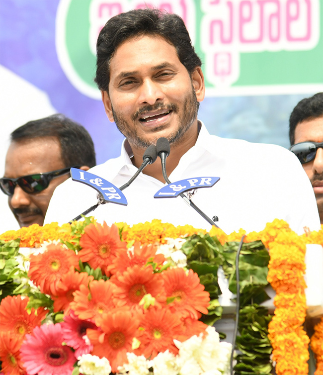 AP CM YS Jagan Public Meeting at Kanaka Durga Vaaradhi at Vijayawada - Sakshi8