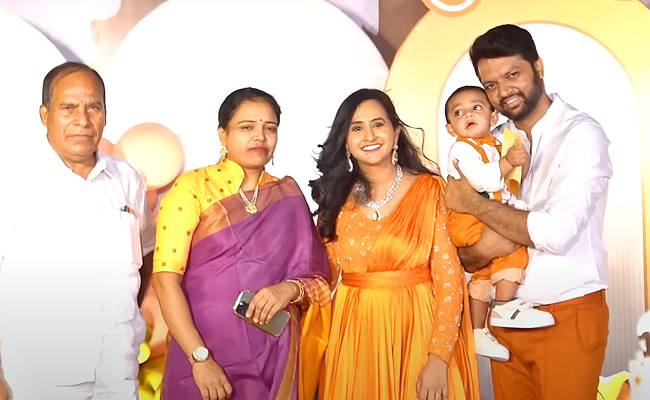 Anchor Lasya 2nd Son Moksh Birthday Celebrations Photos - Sakshi16