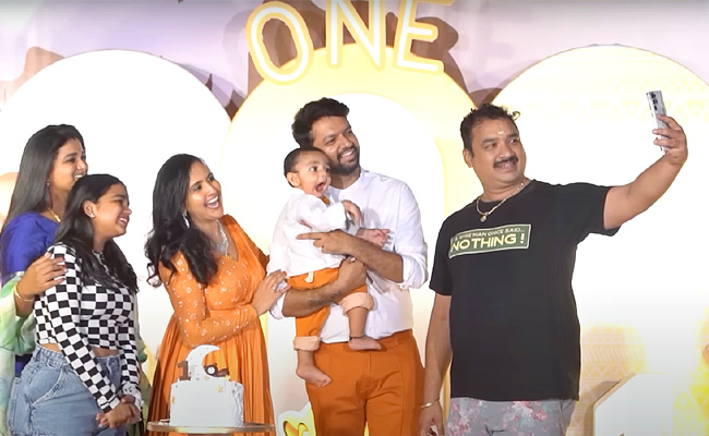 Anchor Lasya 2nd Son Moksh Birthday Celebrations Photos - Sakshi17