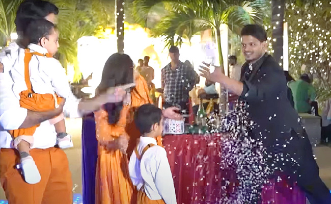 Anchor Lasya 2nd Son Moksh Birthday Celebrations Photos - Sakshi8