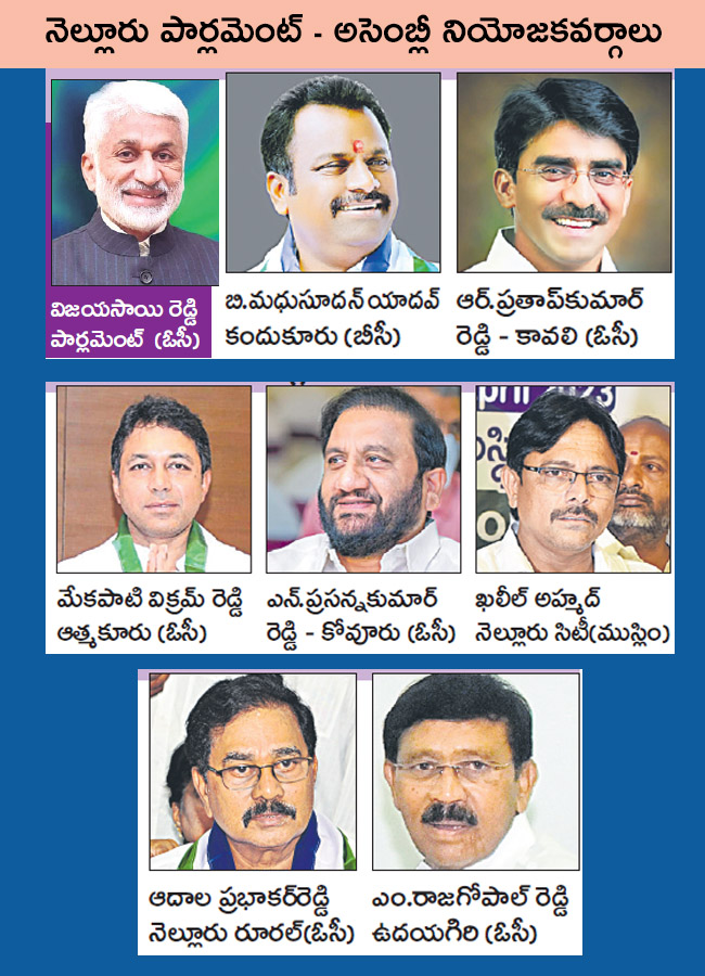 YSRCP 25 Lok Sabha Seats, 175 Assembly Constituencies In AP - Sakshi23