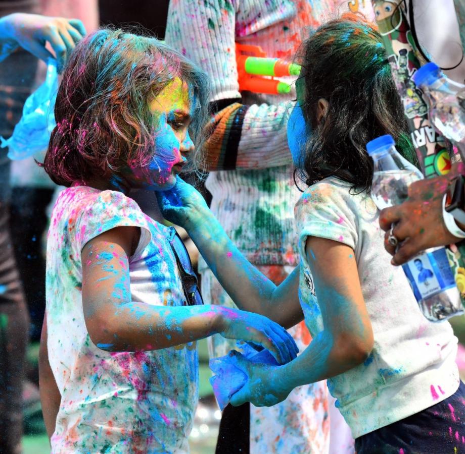 Holi Celebrations In Vijayawada Photos - Sakshi10