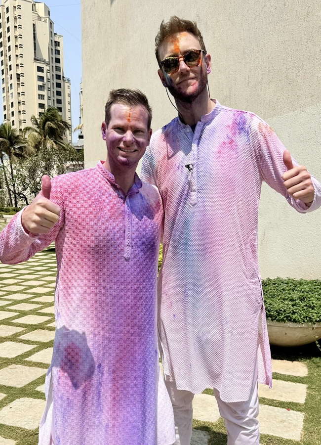 Celebrities Holi Celebrations Photo Gallery Goes Viral - Sakshi27