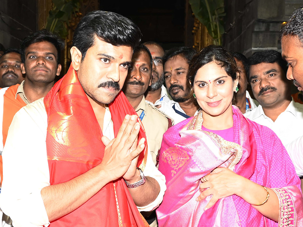 Ram Charan Visits Tirumala Temple - Sakshi5