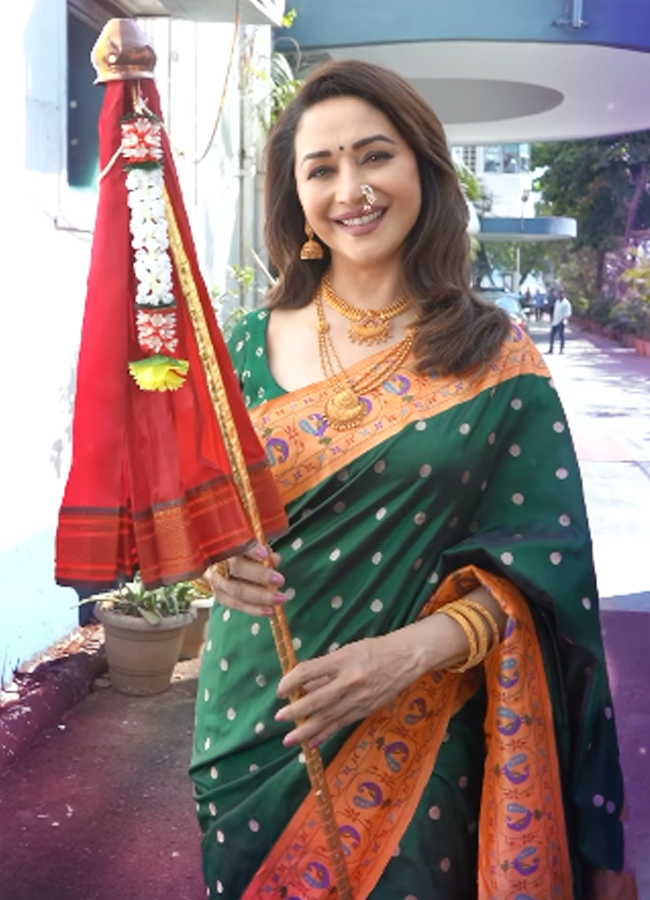 Gudi Padwa 2024: Celebrities Celabrating Gudi Padwa - Sakshi4