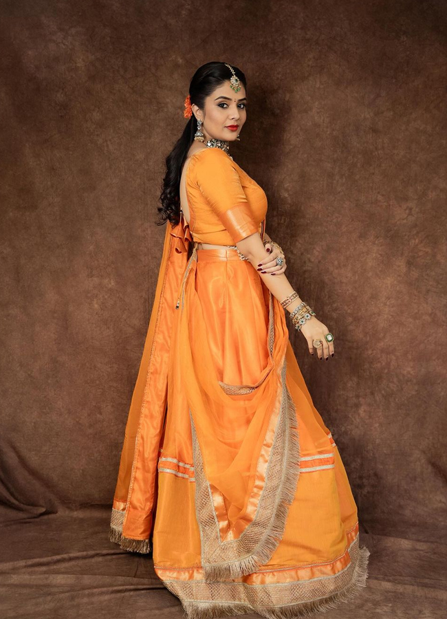 Anchor Sreemukhi Ugadi Special Photos - Sakshi11